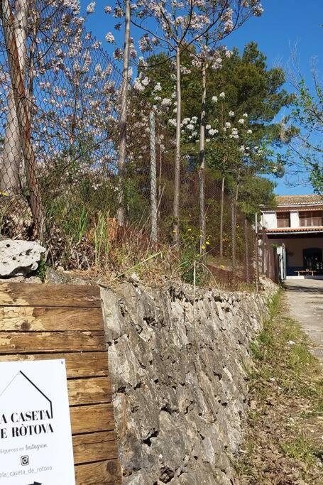 La Caseta De Rotova - Casa Rural Para Desconectar Bagian luar foto