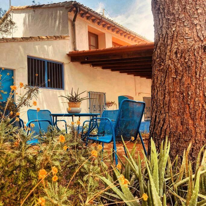 La Caseta De Rotova - Casa Rural Para Desconectar Bagian luar foto
