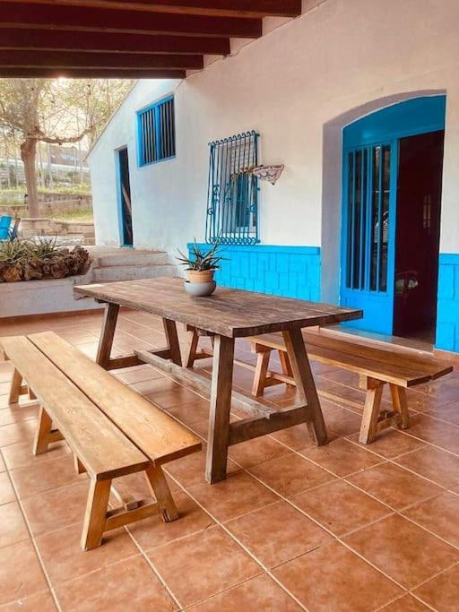 La Caseta De Rotova - Casa Rural Para Desconectar Bagian luar foto